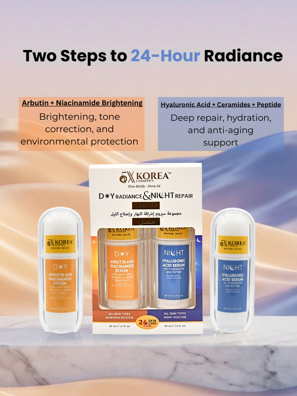Day Radiance & Night Repair Serum Set