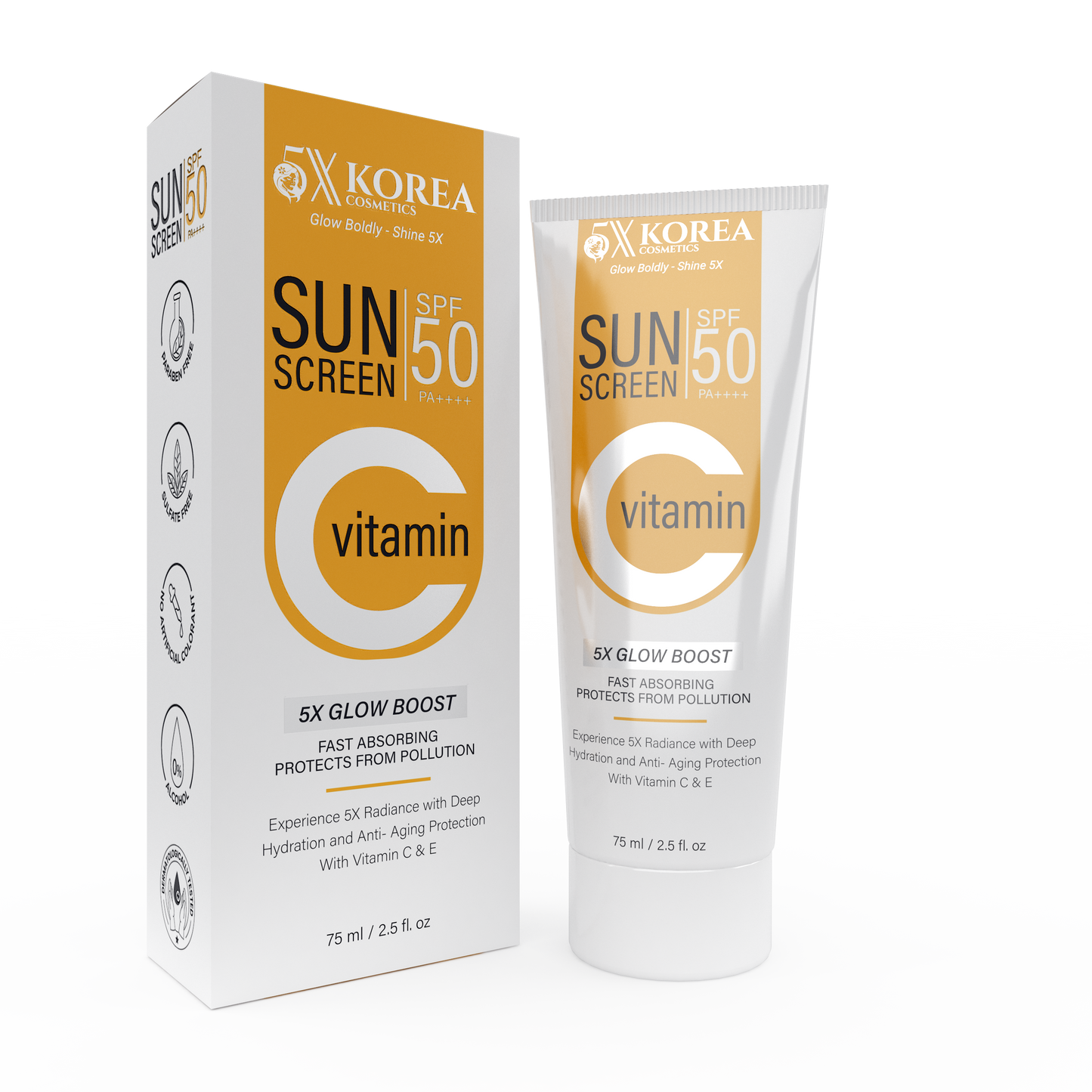 SPF 50 With Vitamin C & E Sunscreen