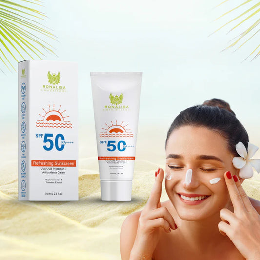 SPF 50 With Turmeric Extract And Hyaluronic Acid