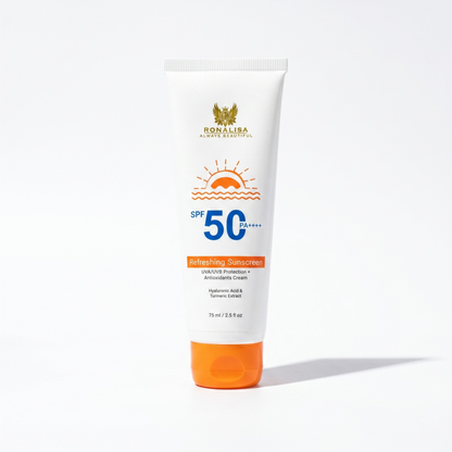 SPF 50 With Turmeric Extract And Hyaluronic Acid
