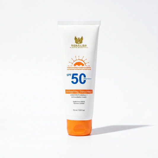 SPF 50 With Turmeric Extract And Hyaluronic Acid