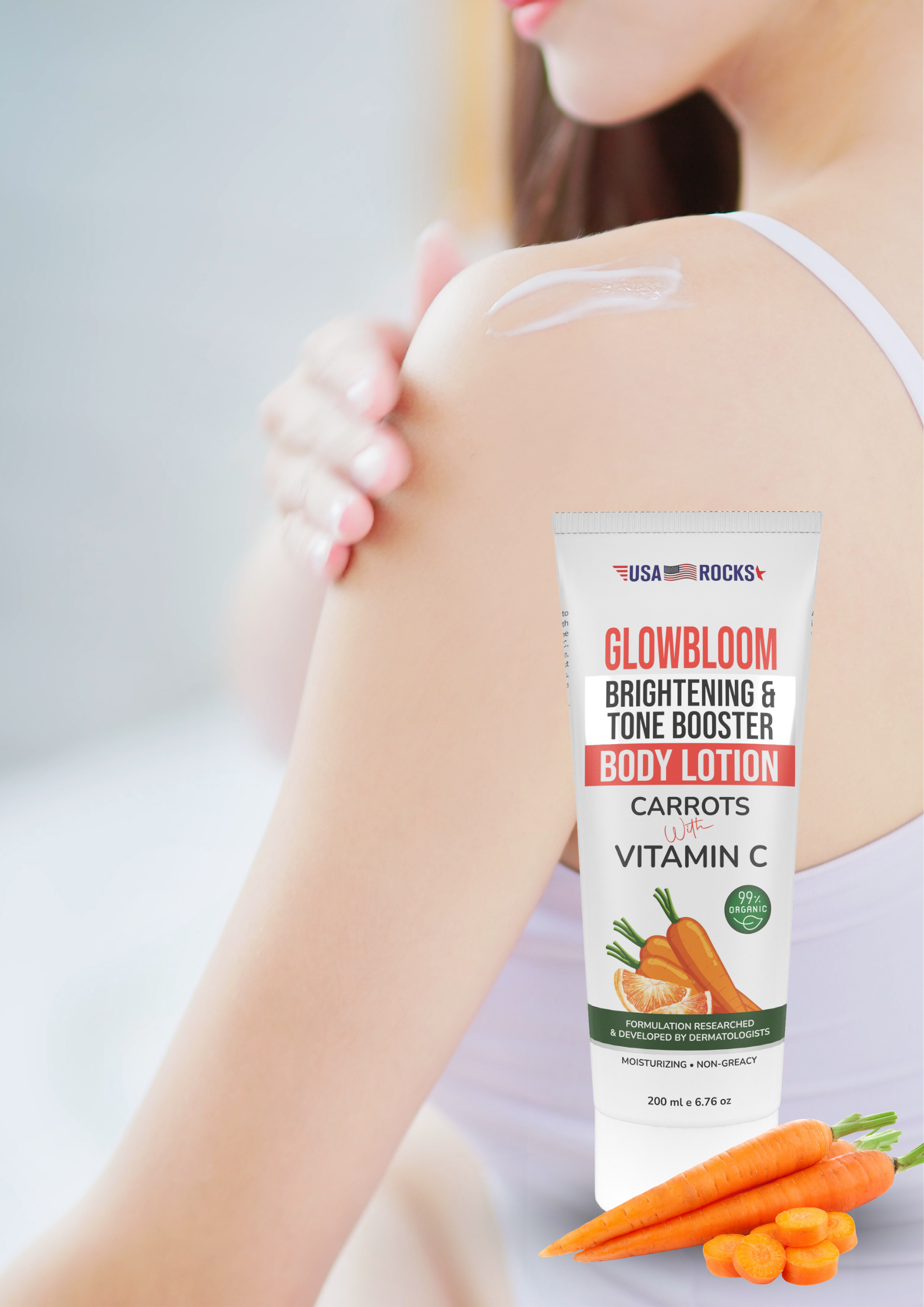 Carrots - Vitamin C Body Lotion