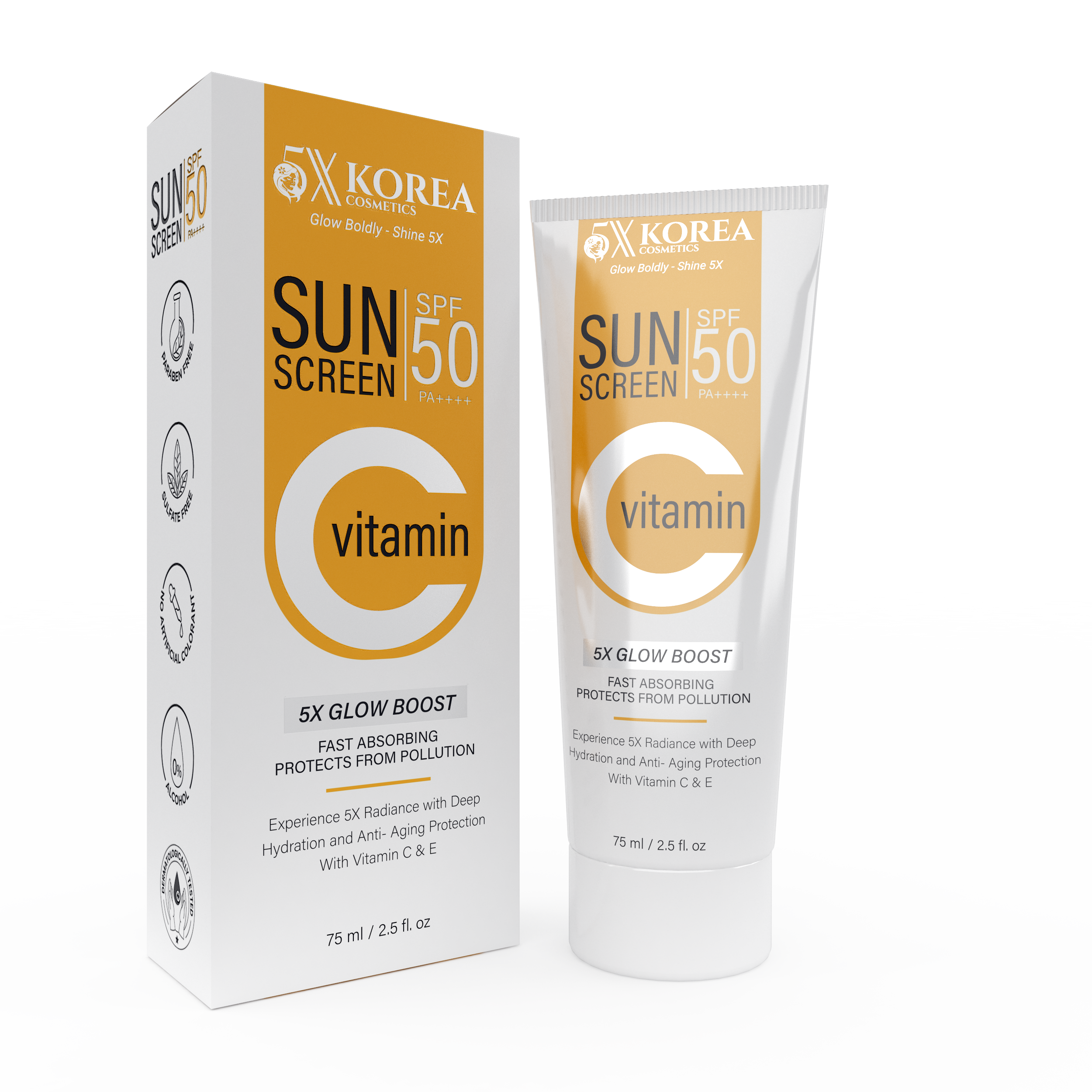 SPF 50 with Vitamin C & E sunscreen
